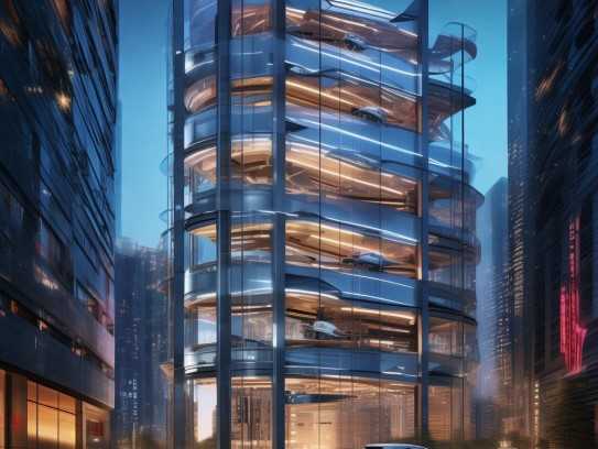 AGV智能立体停车，开启未来城市停车新纪元,AGV智能立体停车设备，未来城市停车解决方案的新篇章,智能立体停车设备,立体停车,第1张